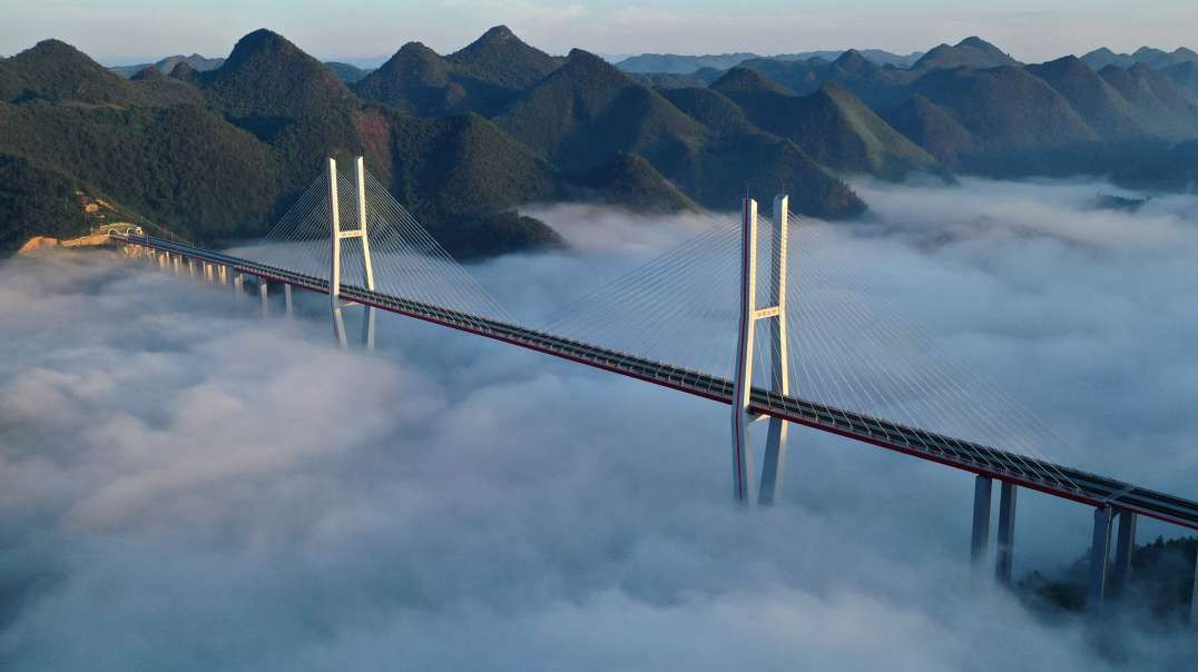 Ponte Yunwu em Guizhou