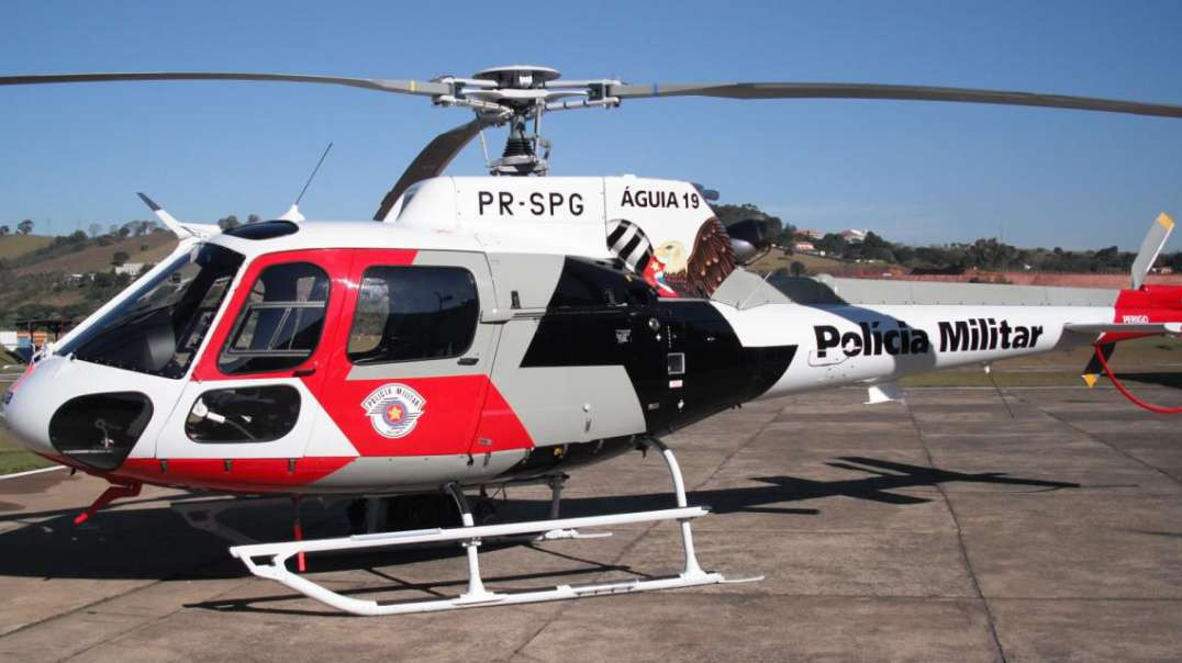 Helicóptero Águia da Policia Militar Do Estado De São Paulo