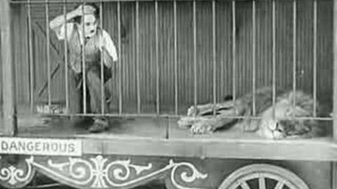 Charlie Chaplin - A jaula do leão
