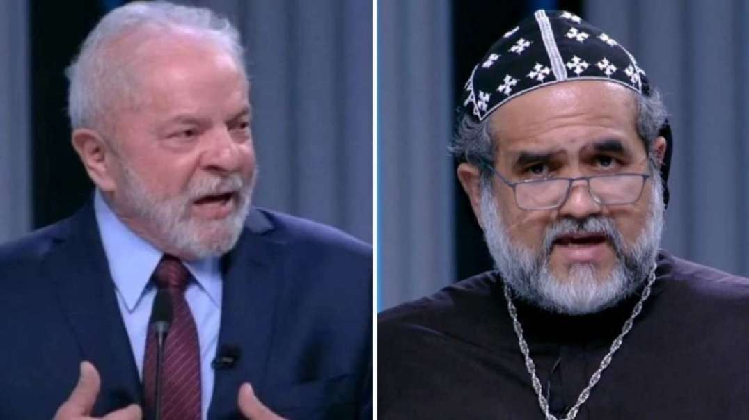 Padre Kelmon e Lula batem boca em debate na Globo