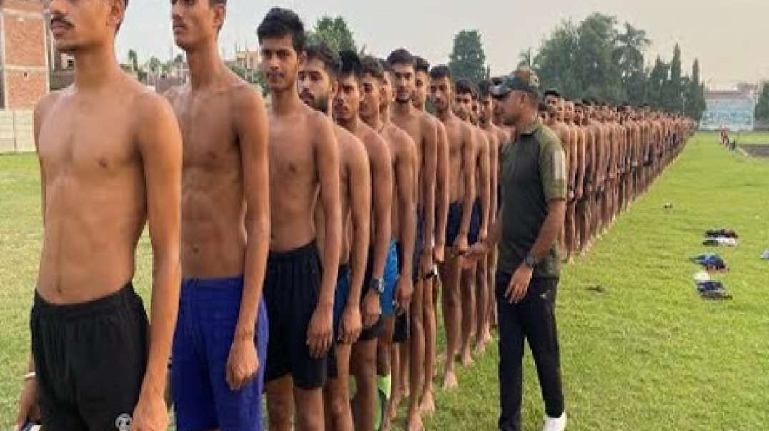 Medições altura do exército indiano  Medição de Altura - Condiçoes Física.