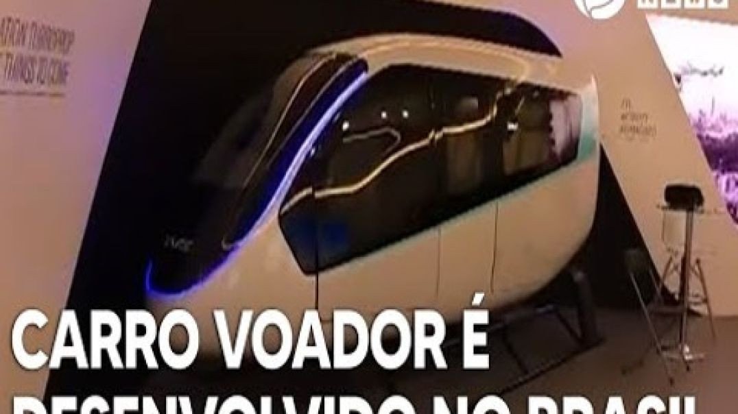 Carro voador é desenvolvido no Brasil