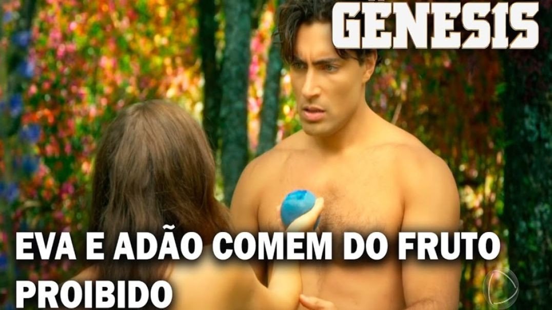 Genesis: Adão e Eva comem o fruto proibido