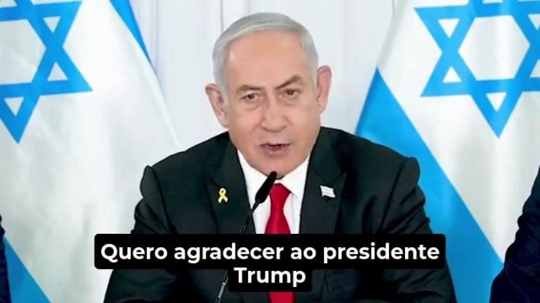 ⁣O primeiro-ministro Netanyahu agradece ao presidente eleito Trump