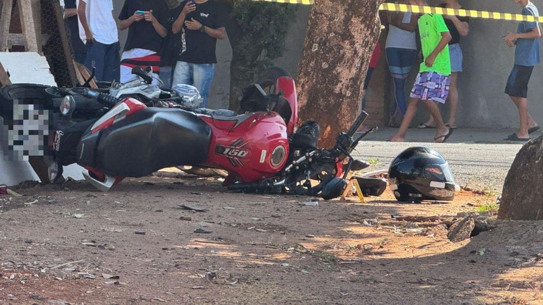 ⁣Acidente de Moto Nato Vetorazzo São José do Rio Preto -SP