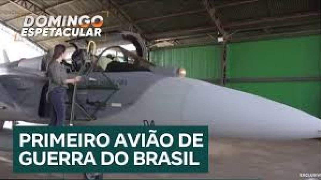 ⁣Acompanhe a construção do primeiro avião de guerra do Brasil