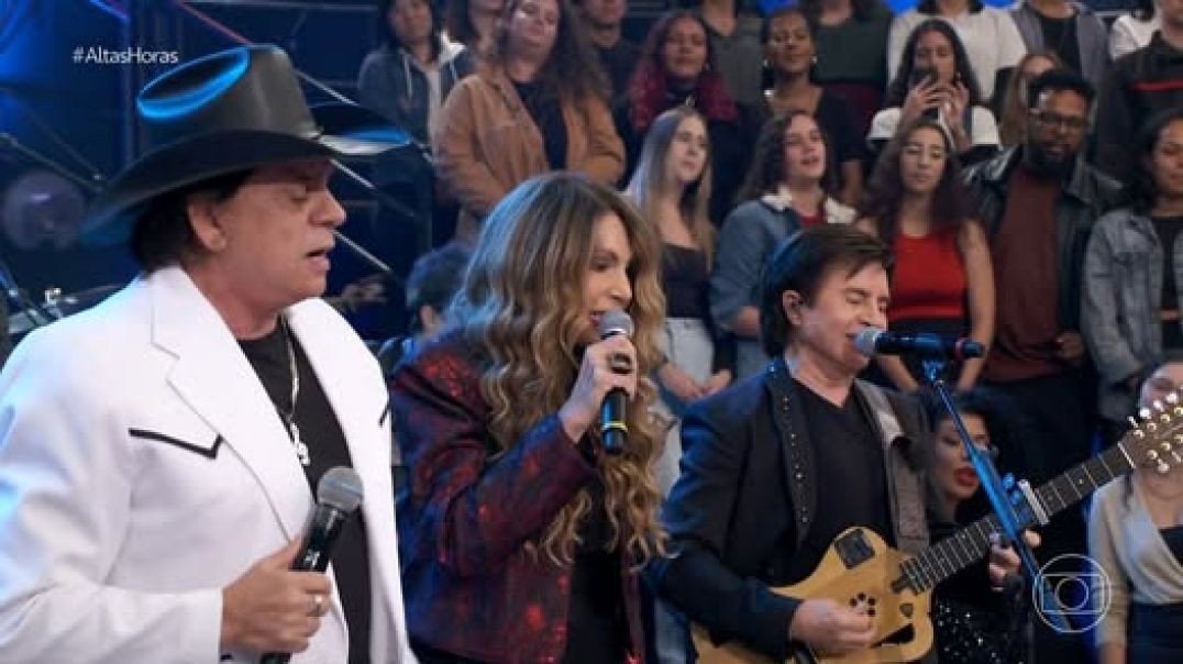 ⁣Elba Ramalho canta música emocionante com Chitãozinho & Xororó no palco do #altashoras