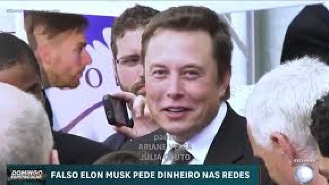 ⁣Golpistas usam a imagem de Elon Musk para lesar mulheres