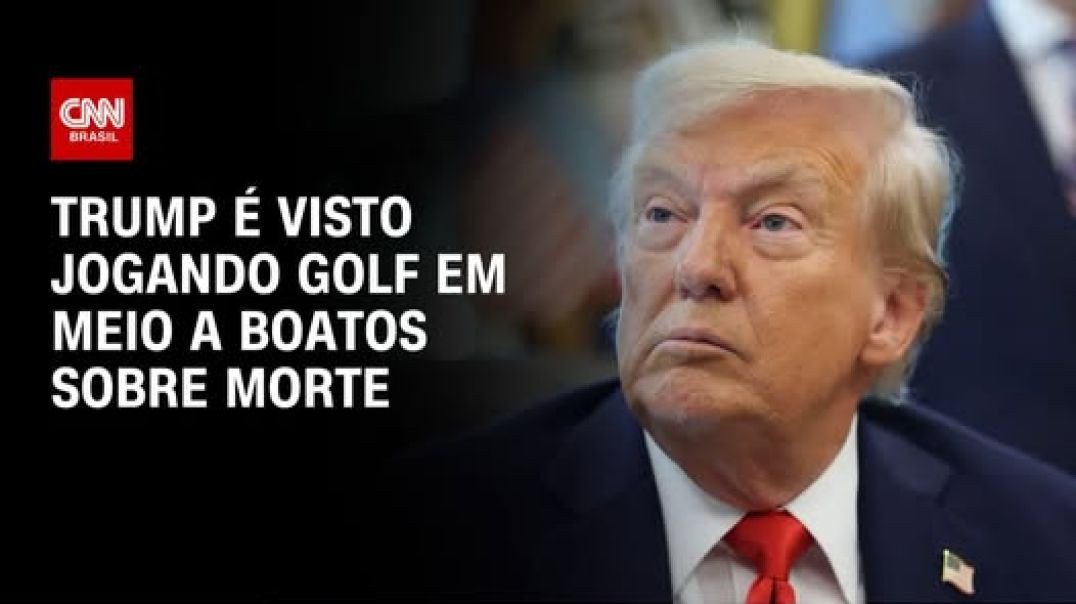 Trump é visto após ser alvo de boatos sobre morte