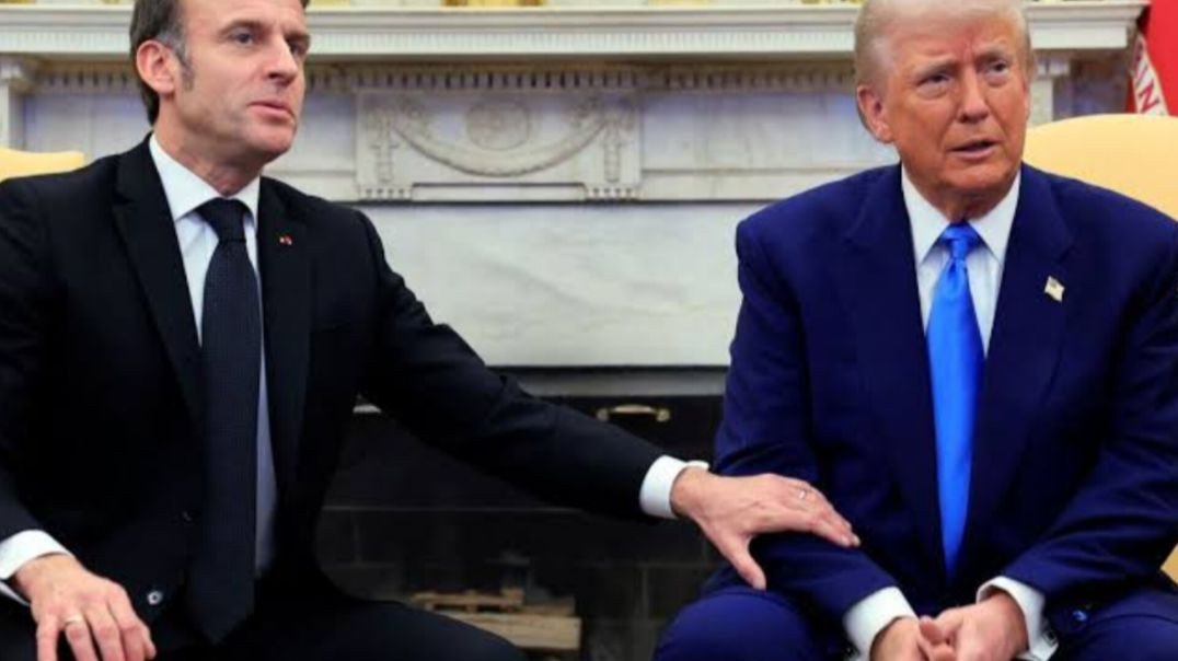 Macron a Trump: Precisamos de garantias de segurança para a paz
