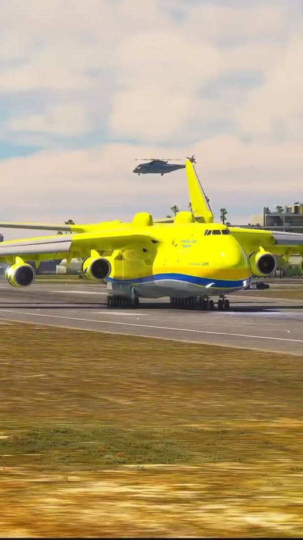 Gigante Antonov em um pouso perigoso na Praia Aeroporto-002