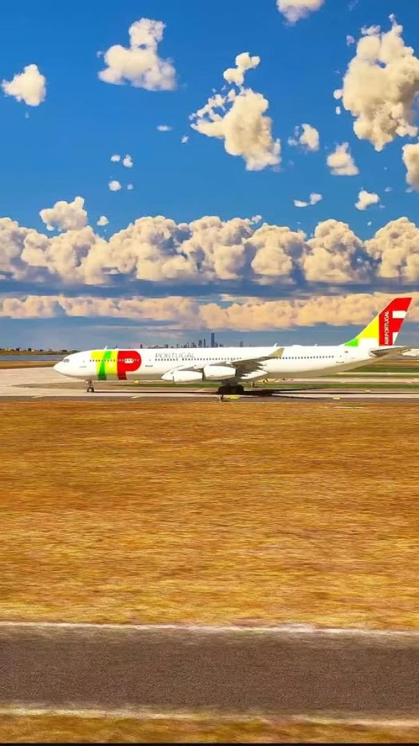 Aeronave muito antiga e grande decolando de Nova York-000
