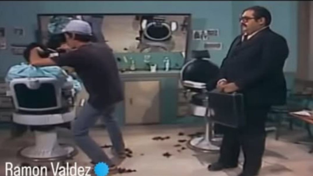Seu Barriga Cobrando o Aluguel do Seu Madruga
