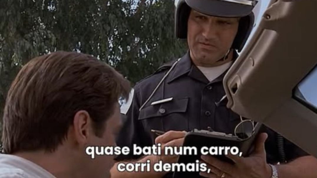 ⁣Confessando Seus crimes para o Policial