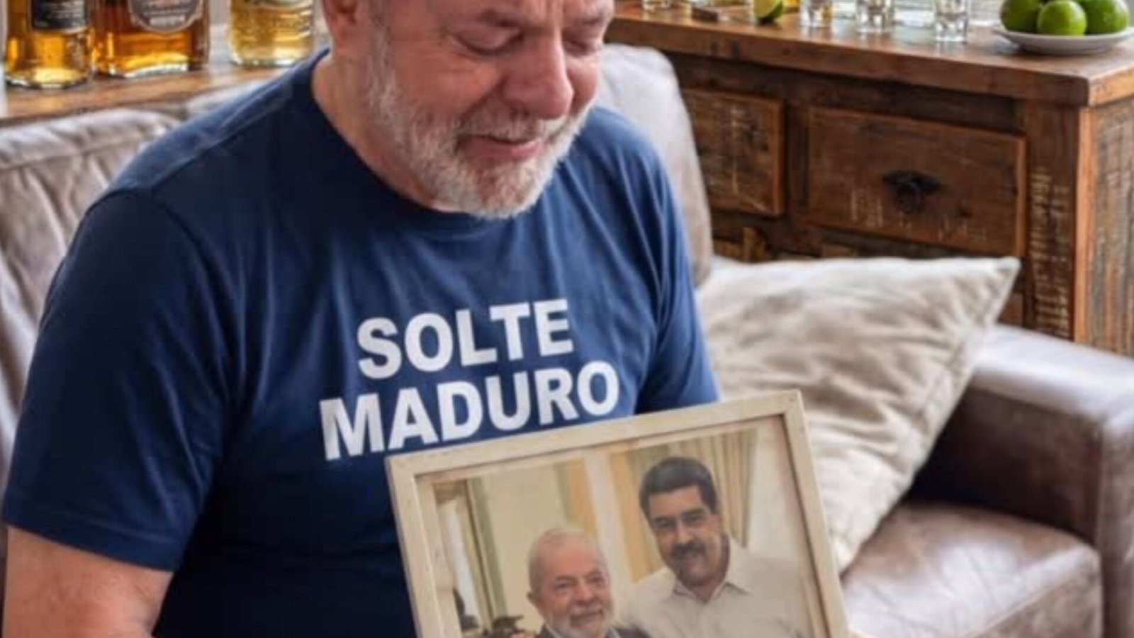 ⁣Lula ! Lamentando Meu Amigo Maduro