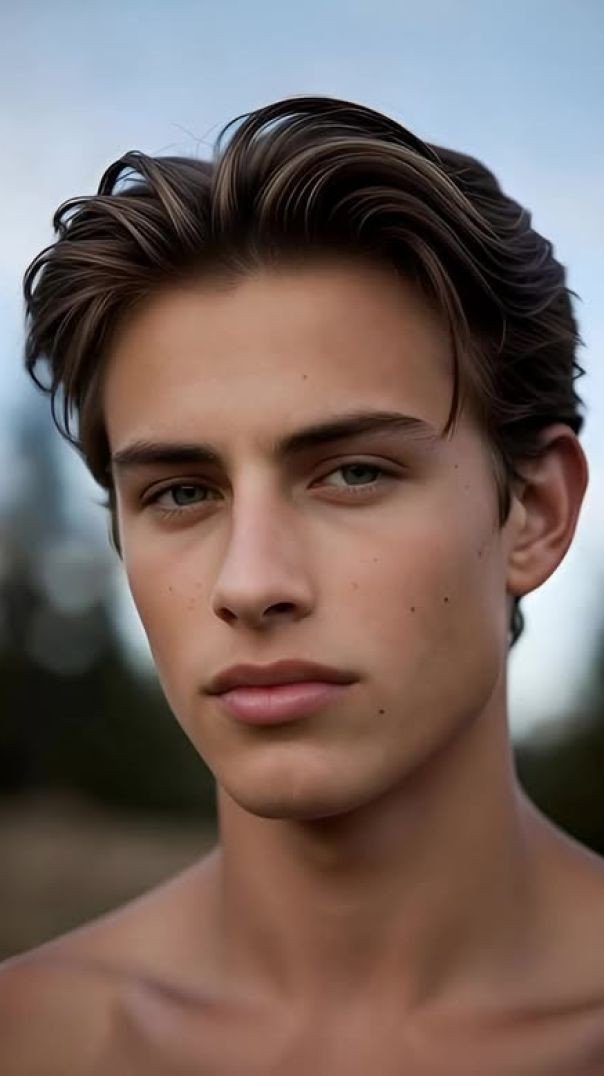 Menino magnífico, sinpático, mágico e magnífico.