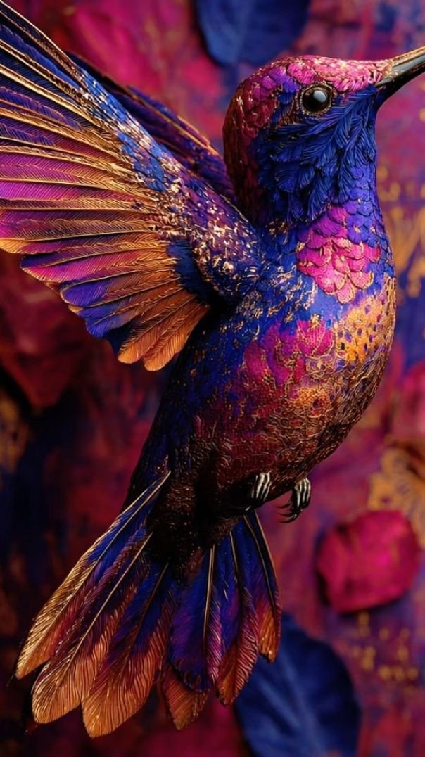 Meus pássaros imaginários 🦜✨🌿🎨