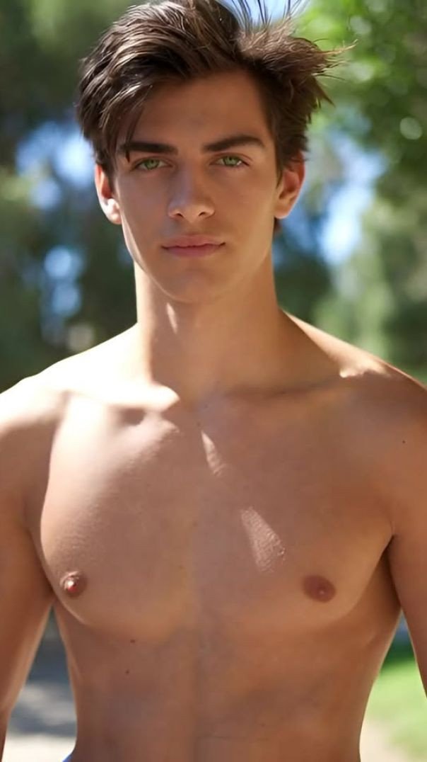 Menino magnífico, sinpático, mágico e magnífico.