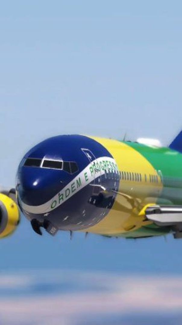 O avião mais lindo do mundo