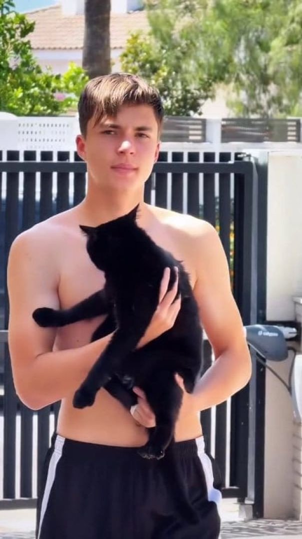 Olha o Meu Gato ! Lindo #boy