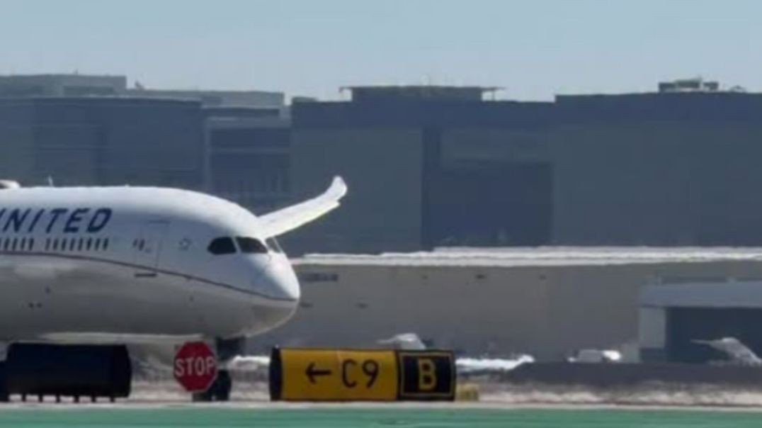 B787 da United decolando #aviões