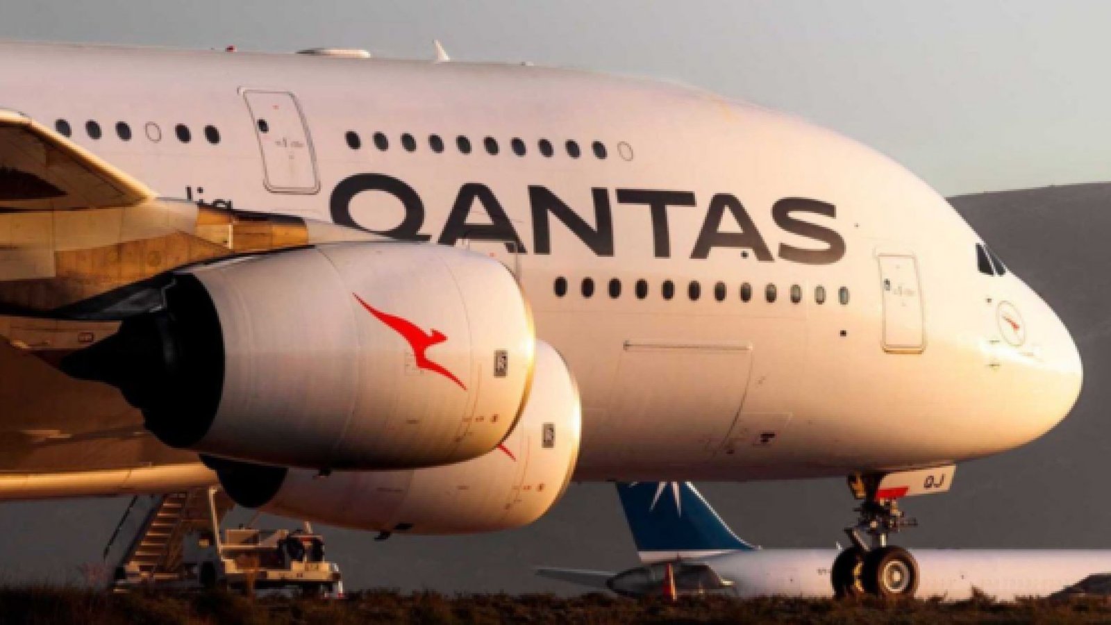 ⁣Airbus A380 Qantas