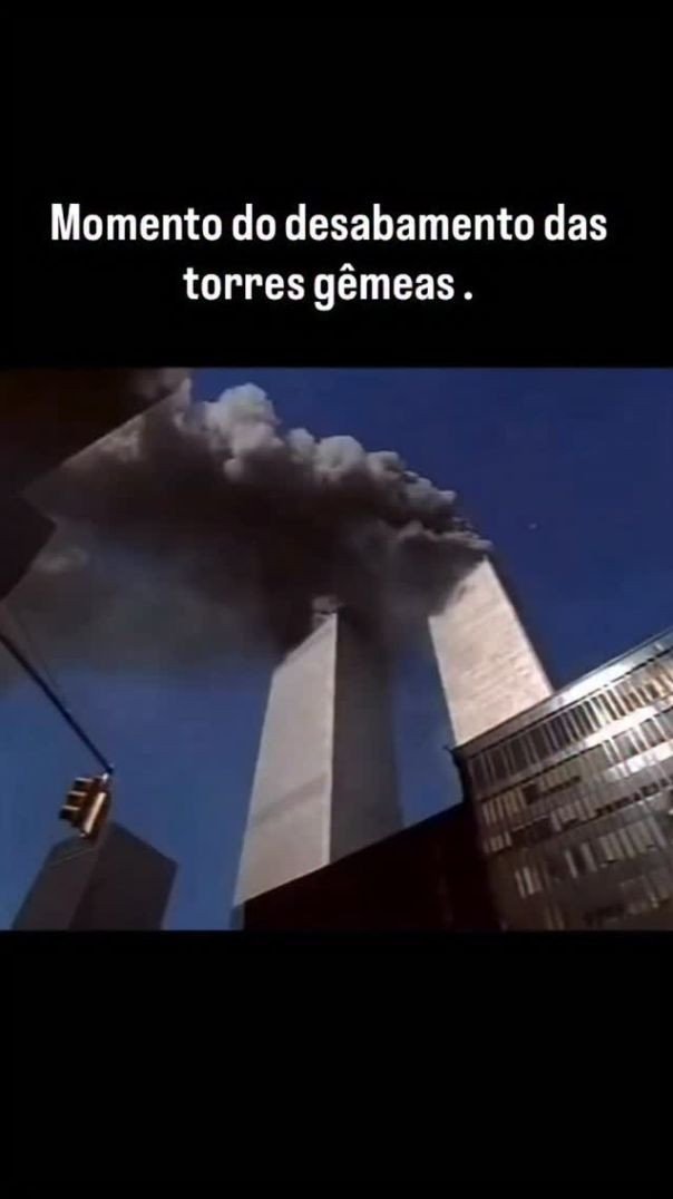 Em 11 de setembro de 2001, as Torres Gêmeas do World Trade Center, em Nova York, foram atingidas