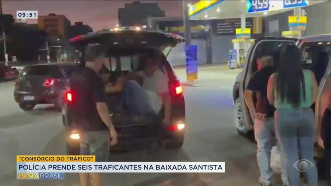 ⁣Polícia prendeu seis criminosos do chamado "consórcio do tráfico",