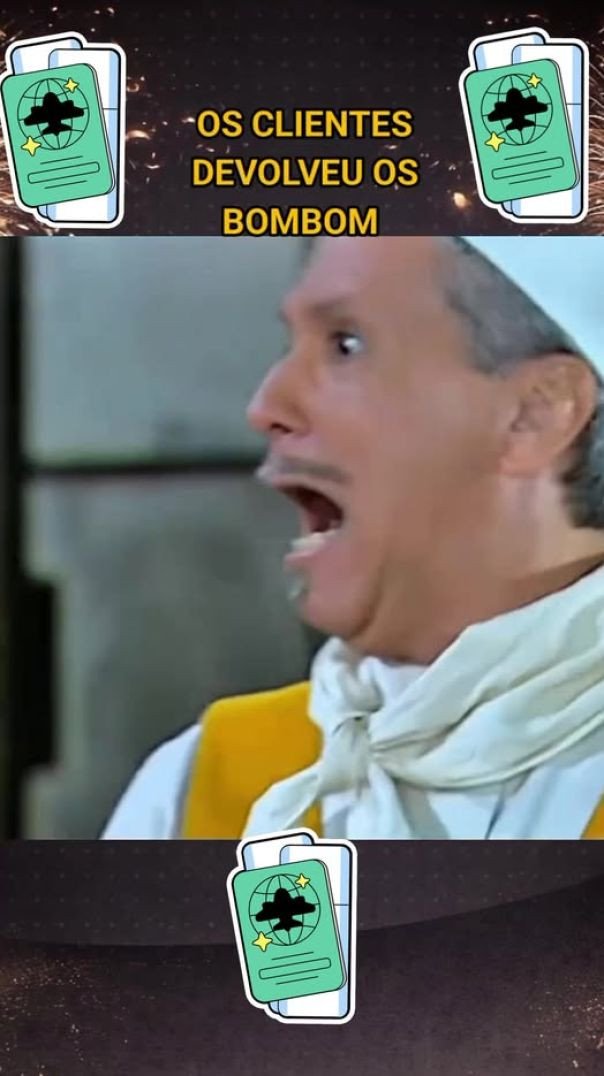 Bombom! Devolveram todos