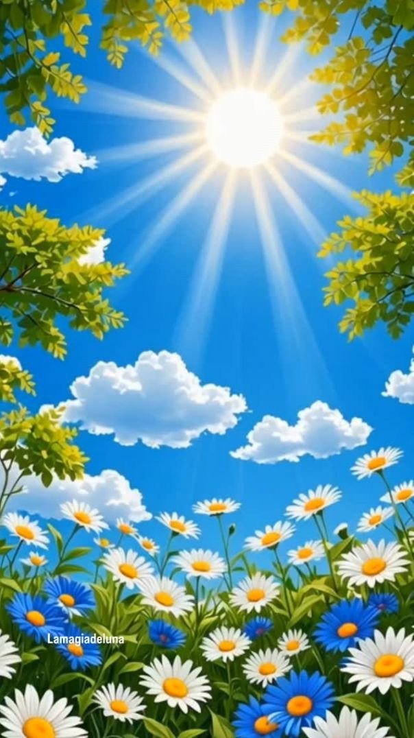 Claro encantado* O bosque respira e as flores desesperam todas as vezes. El sol no cae: se cuela ent