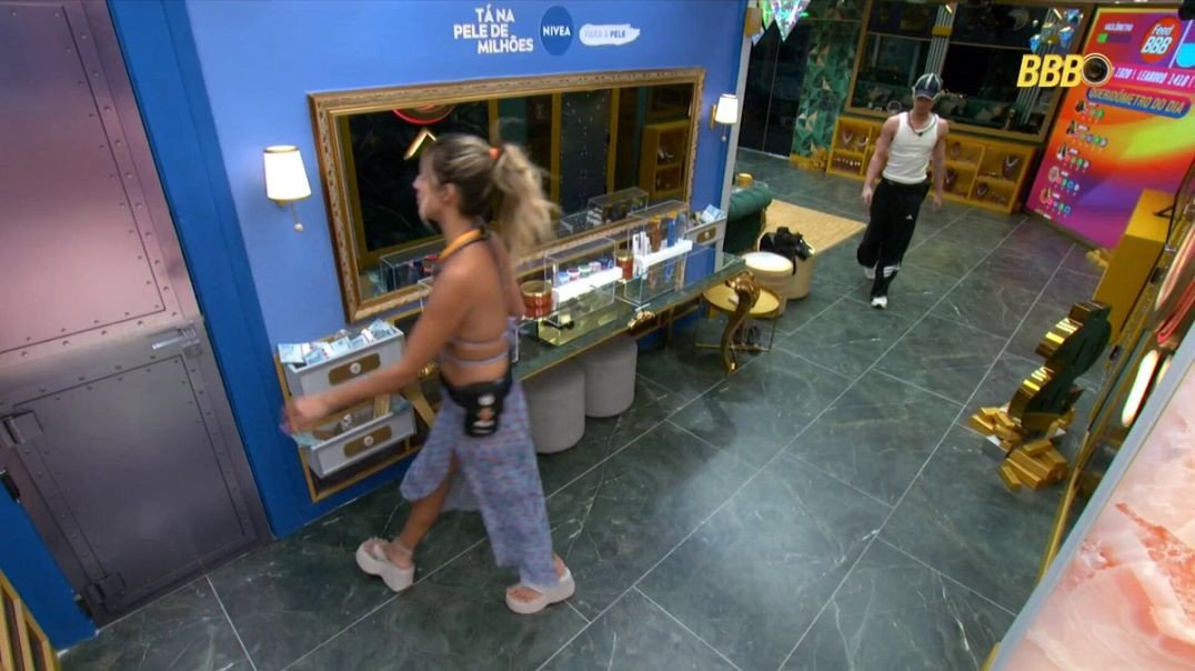 Samira e Juliano conversam sobre a indicação da Líder: