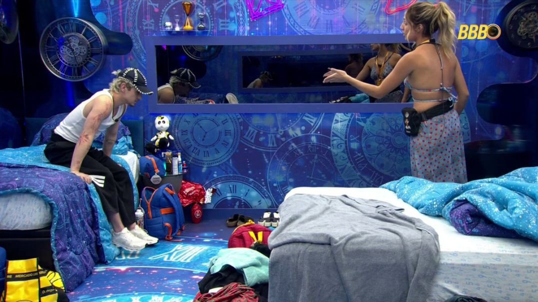 A conversa entre Juliano e Samira chega ao fim