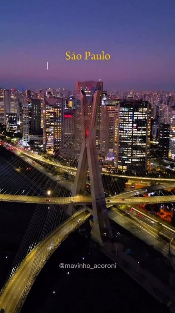 São Paulo SP! Maior Cidade do Brasil