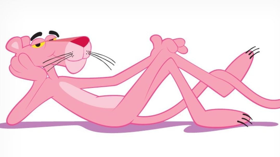 Pantera Cor de Rosa. #desenhos