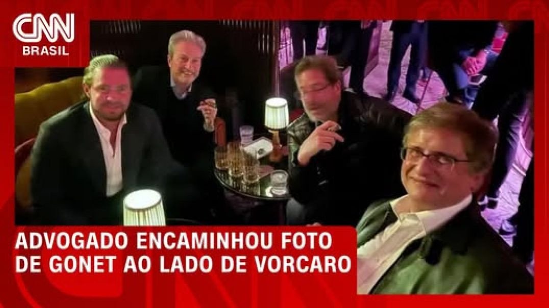 Advogado encaminhou foto de Gonet ao lado de Vorcaro